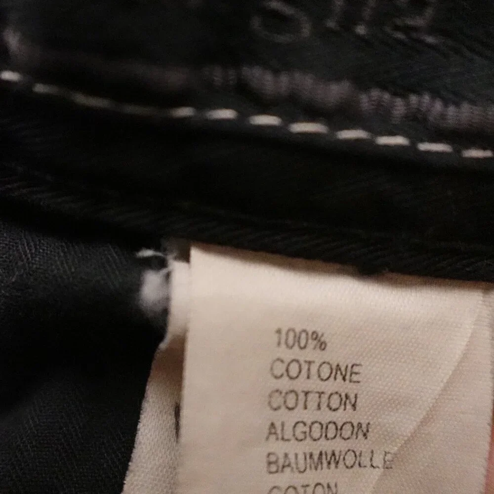 Ermenegildo Zegna jeans relaxed straight men's 40‎ black